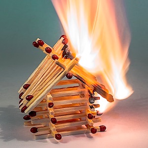 Symbolbild Hausbrand